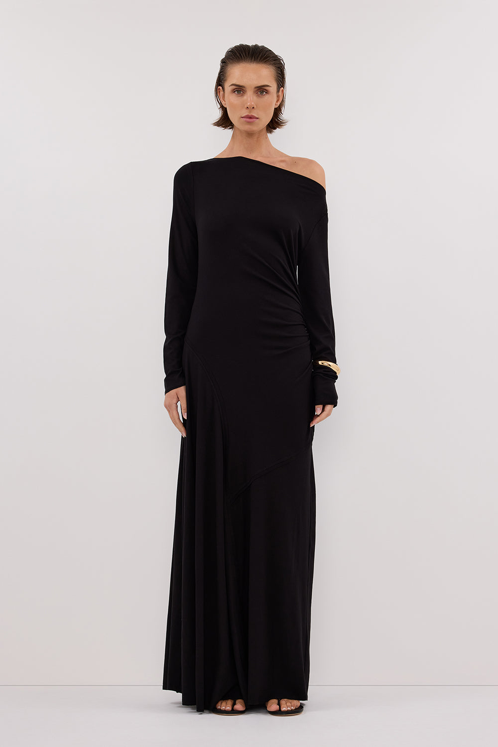 Long Sleeve Knit Maxi Dress